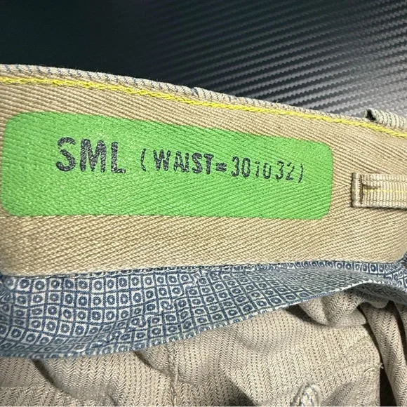 🏷️ GAP Striped Utility Pants Mens S 30-32 Cotton Industrial Workwear NWT - Picture 10 of 11